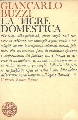 La tigre domestica - Giancarlo Buzzi - copertina