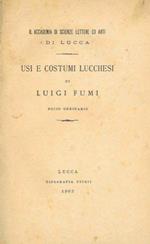 Usi e costumi lucchesi