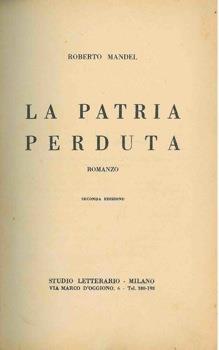 La patria perduta - Roberto Mandel - copertina