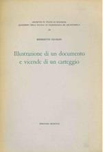 Il ustrazione di un documento e vicende di un carteggio