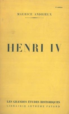 Henri IV - Andrieu - copertina