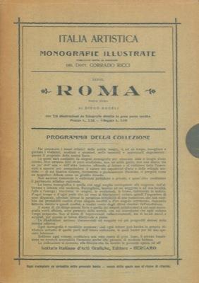 Roma. Parte prima. Dalle origini al Regno di Costantino - Diego Angeli - copertina