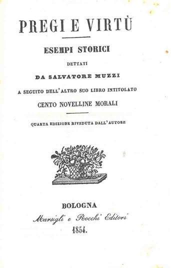 Pregi e virtù. Esempi storici - Salvatore Muzzi - copertina