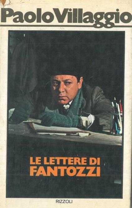 Le lettere di Fantozzi - Paolo Villaggio - copertina