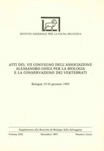 Atti del VII Convegno dell'Associazione 