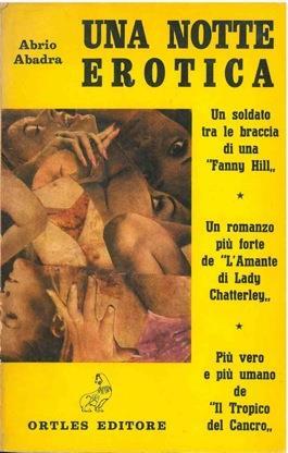 Una notte erotica - Abrio Abadra - copertina