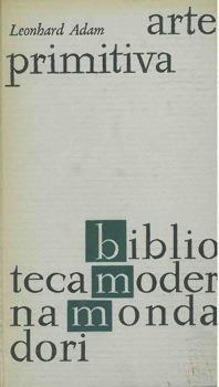 Arte primitiva - Leonhard Adam - copertina