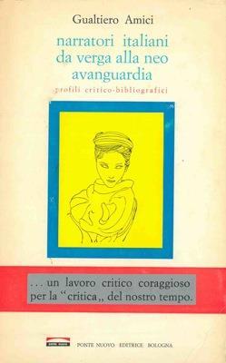Narratori italiani da Verga alla neo avanguardia - Gualtiero Amici - copertina