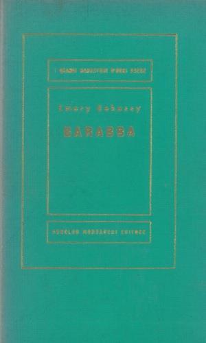 Barabba - Emery Bekessy - copertina