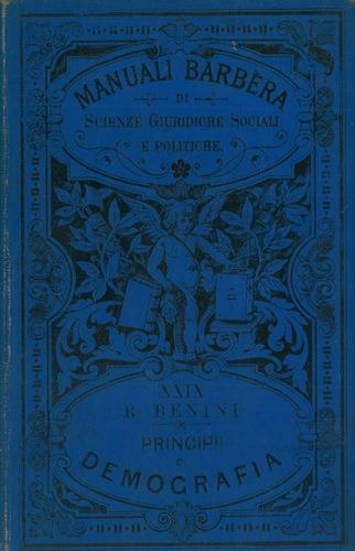 Principii di demografia - Rodolfo Benini - copertina