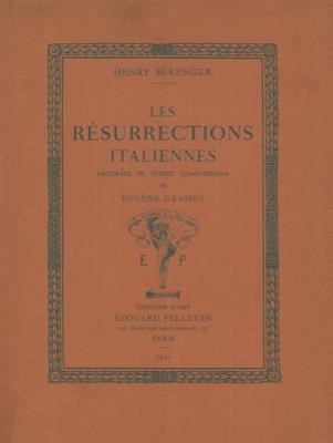 Les resurrections italiennes - Henry Berenger - copertina
