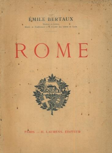 Rome - Émile Bertaux - copertina