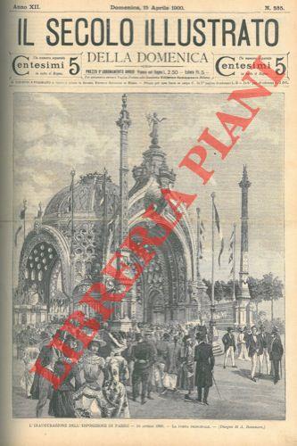 L' inaugurazione dell'Esposisizione di Parigi. La porta principale