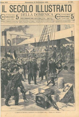 L' arrivo di Kruger a Marsiglia il 22 novembre 1900 - A. Bonamore - copertina