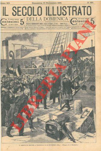L' arrivo di Kruger a Marsiglia il 22 novembre 1900