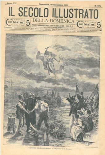 L' augurio del nuovo secolo. Composizione allegorica - A. Bonamore - copertina