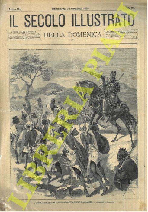 I combattimenti fra Ras Makonnen e Ras Mangascià