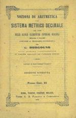 Nozioni di aritmetica e di sistema metrico decimale