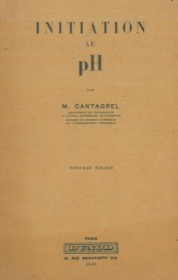 Initiation au pH - M. Cantagrel - copertina
