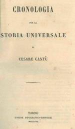 Cronologia per la storia universale