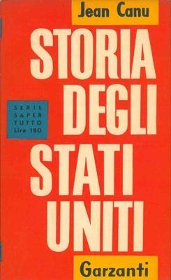 Storia degli Stati Uniti - Jean Canu - copertina