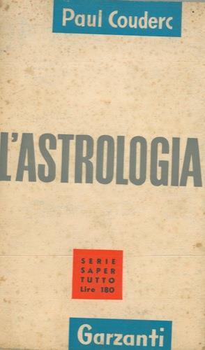 L' astrologia - Paul Couderc - copertina