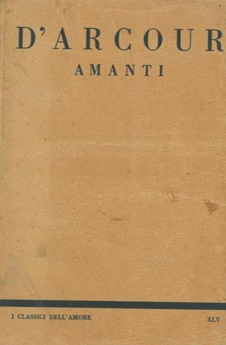 Amanti. (Temidoro) - Godar D'Arcour - copertina