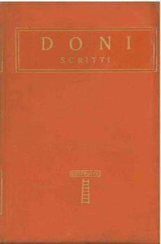 Scritti - Anton F. Doni - copertina