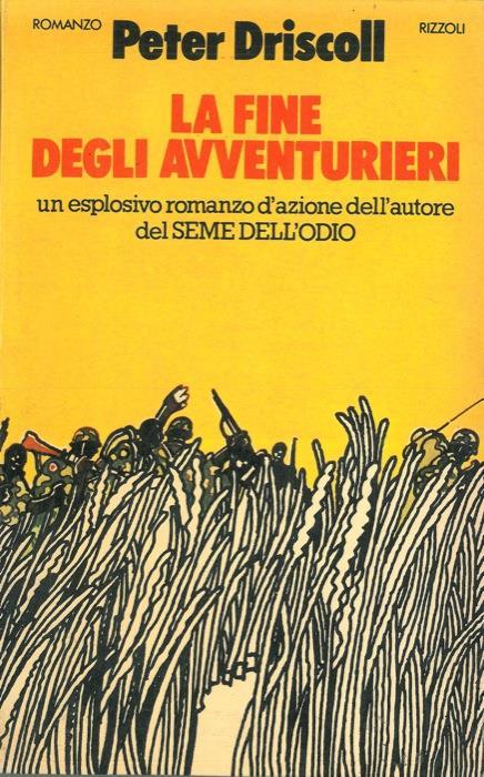 La fine degli avventurieri - Peter Driscoll - copertina
