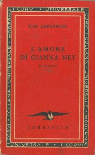 L' amore di Gianna Ney - Il'ja Ehrenburg - copertina