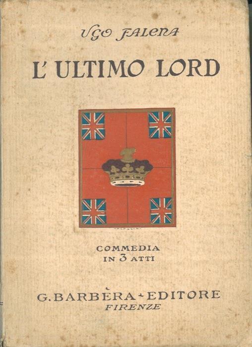 L' ultimo Lord - Ugo Falena - copertina