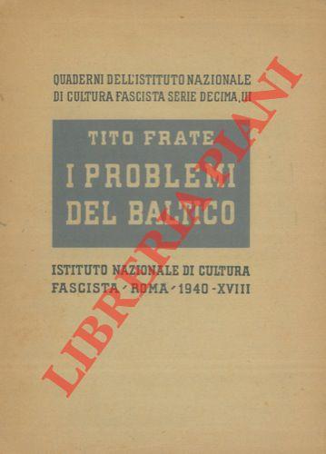 I problemi del Baltico