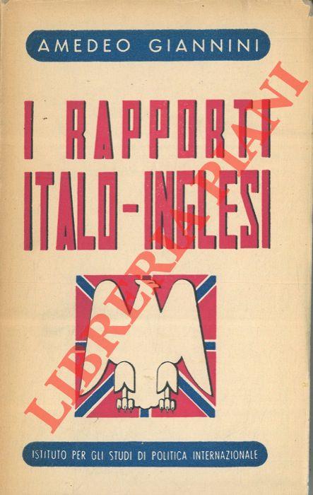 I rapporti italo-inglesi