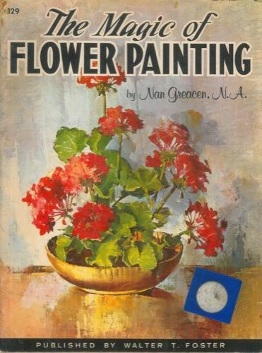 The magic flower painting - Nan Greacen - copertina