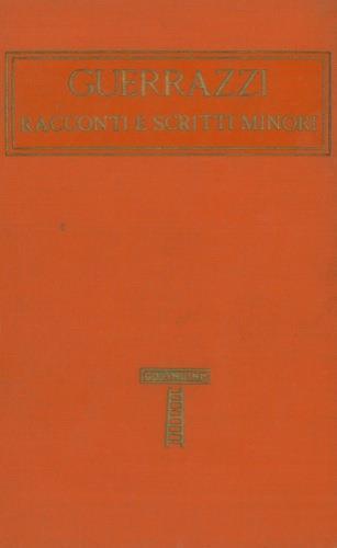 Racconti e scritti minori - Francesco D. Guerrazzi - copertina