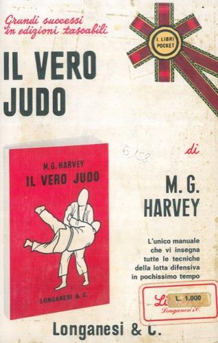 Il vero judo - M. Harvey - copertina