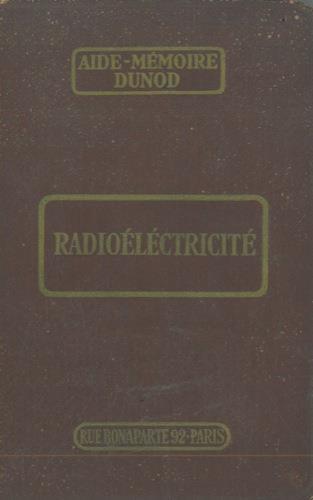 Radioelectricité - P. Hemardinquer - copertina
