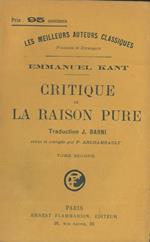 Critique de la raison pure