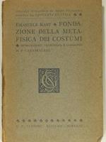 Fondazione della metafisica dei costumi