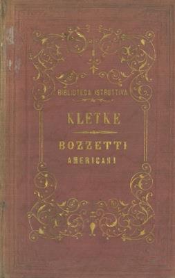 Bozzetti americani - H. Kletke - copertina