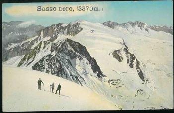Cartoline Alpinisti con piccozze e/o bastoni - copertina