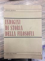 Indagini di storia della filosofia