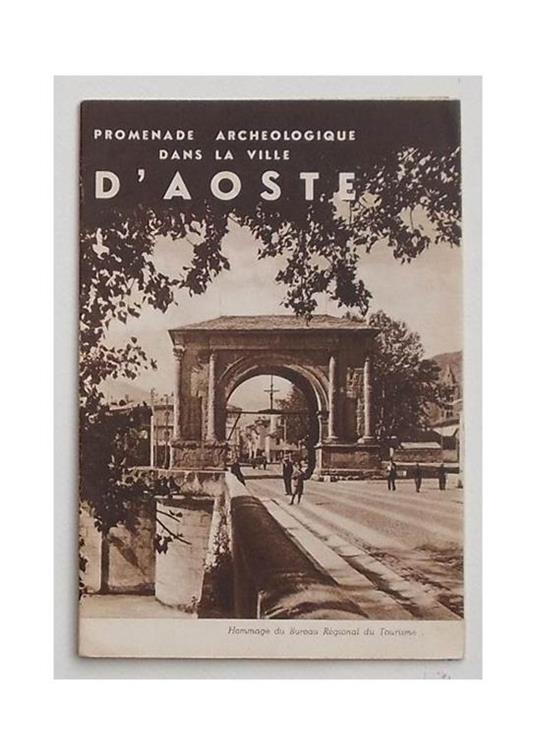 Promenade archeologique dans la ville d'Aoste - copertina