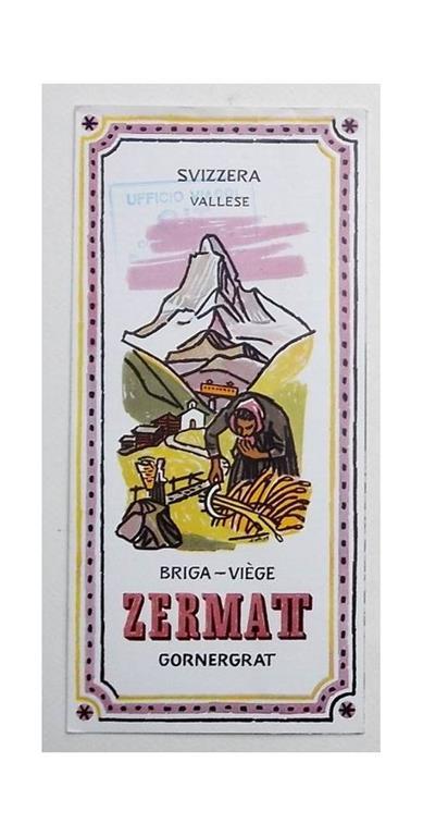 Briga - Viége - Zermatt - Gornergrat - copertina