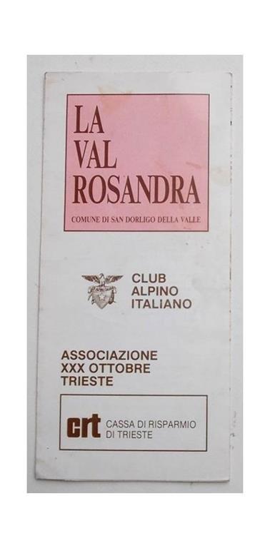 La Val Rosandra. Comune di San Dorligo della Valle - copertina