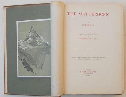 The Matterhorn - Guido Rey - copertina