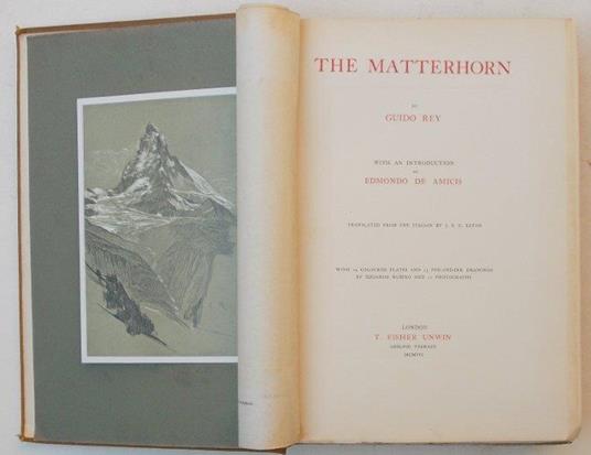 The Matterhorn - Guido Rey - copertina