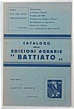 Catalogo delle edizioni agrarie 
