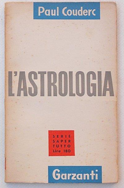 L' Astrologia - Paul Couderc - copertina
