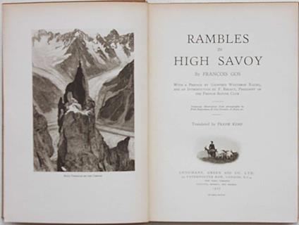 Rambles in High Savoy - Charles Gos - copertina